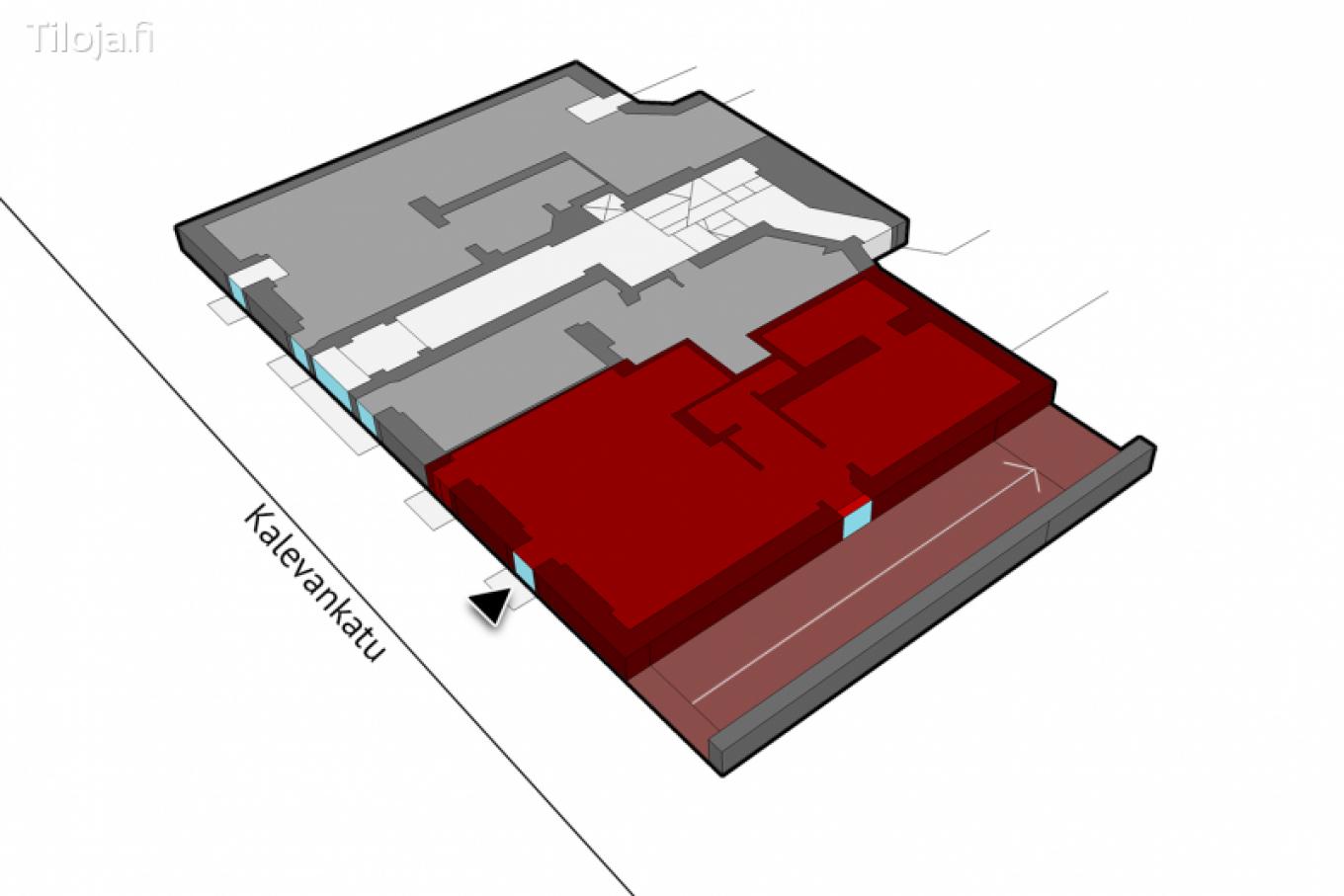 Kalevankatu 28, 87m2, Katutaso, Liiketila