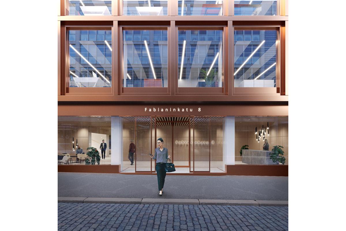 Fabianinkatu 8, 2000m2, , Toimistotila
