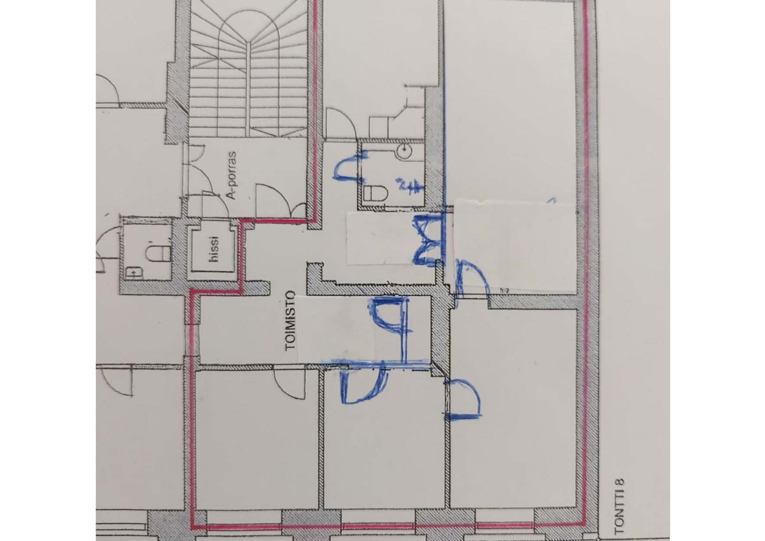 Fredrikinkatu 55, 115m2, 3. kerros, Toimistotila