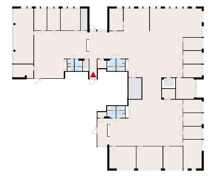 Hermiankatu 1 A TAMPERE, 830m2, 3. kerros, Toimistotila