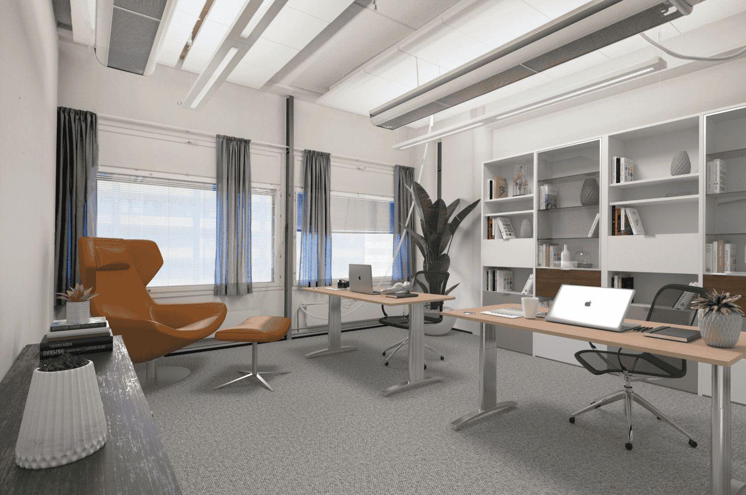 Porkkalankatu 22, 310m2, 5. kerros, Toimistotila