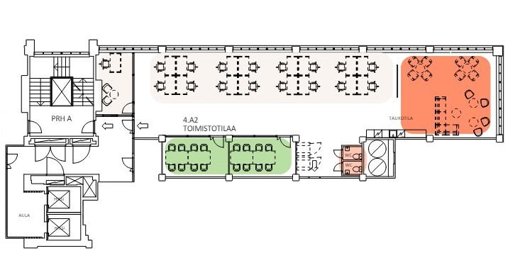 Tallberginkatu 2, 238m2, 4. kerros, Toimistotila