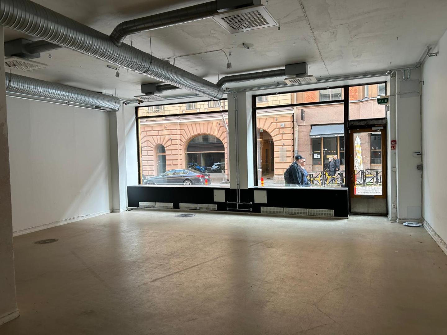 Kasarmikatu 44, 162m2, Katutaso, Liiketila