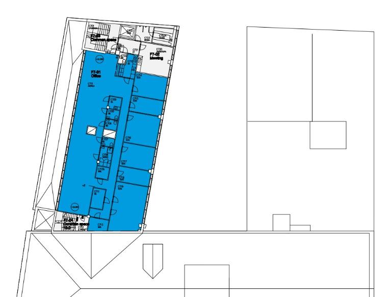 Vanha Talvitie 11, 318m2, 7. kerros, Toimistotila
