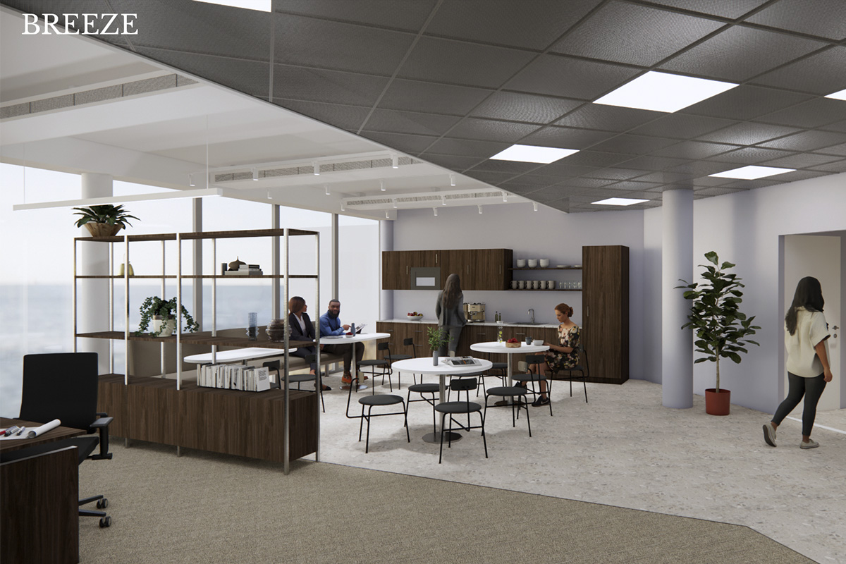 Keilalahdentie 2-4, 1170m2, 4. kerros, Toimistotila