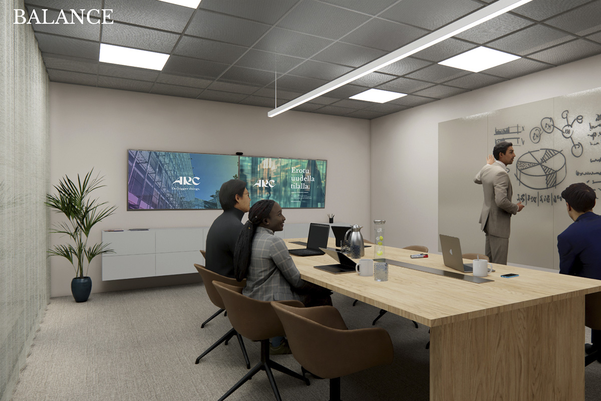 Keilalahdentie 2-4, 1170m2, 4. kerros, Toimistotila