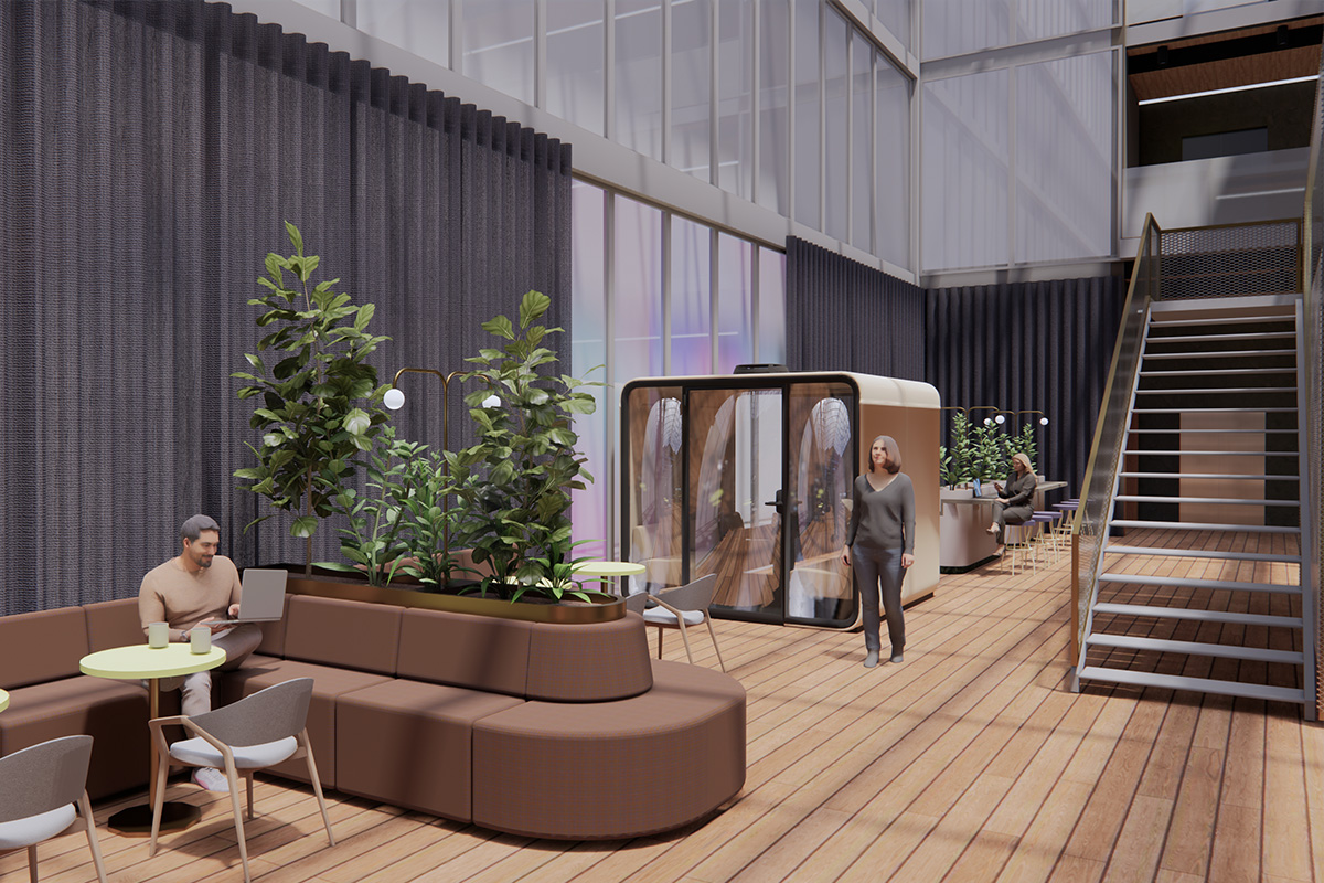 Keilalahdentie 2-4, 1170m2, 4. kerros, Toimistotila