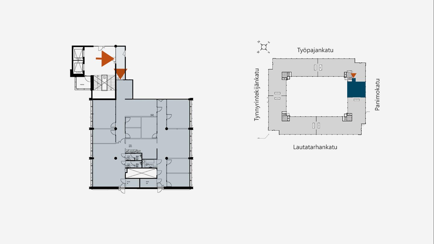 Työpajankatu 9 D, 293m2, 3. kerros, Toimistotila