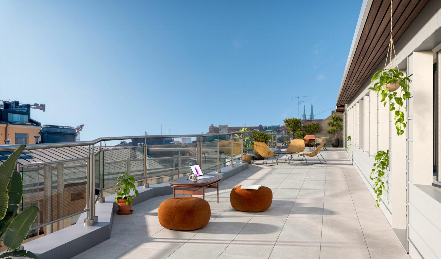 Erottajankatu 5, 265m2, 5. kerros, Toimistotila