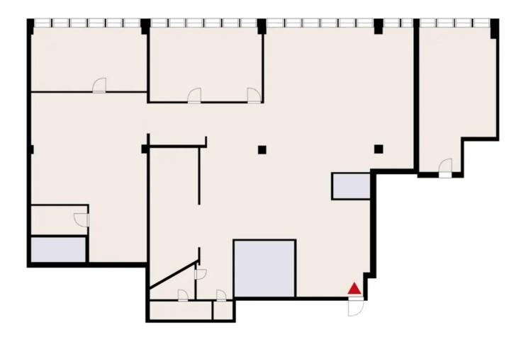 Kutomotie 6, 399m2, 4. kerros, Toimistotila