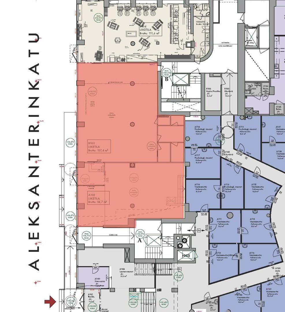 Mariankatu 12 LAHTI, 231m2, Katutaso, Liiketila