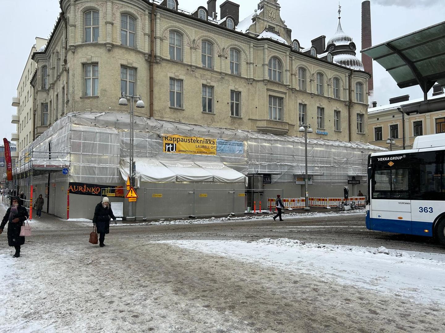 Keskustori 1 TAMPERE, 170m2, Katutaso, Liiketila