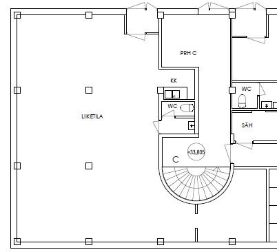 Alaportti 1, 101m2, Katutaso, Liiketila