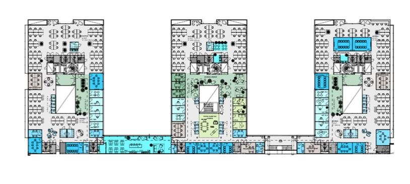 Porkkalankatu 20, 3000m2, 5. kerros, Toimistotila