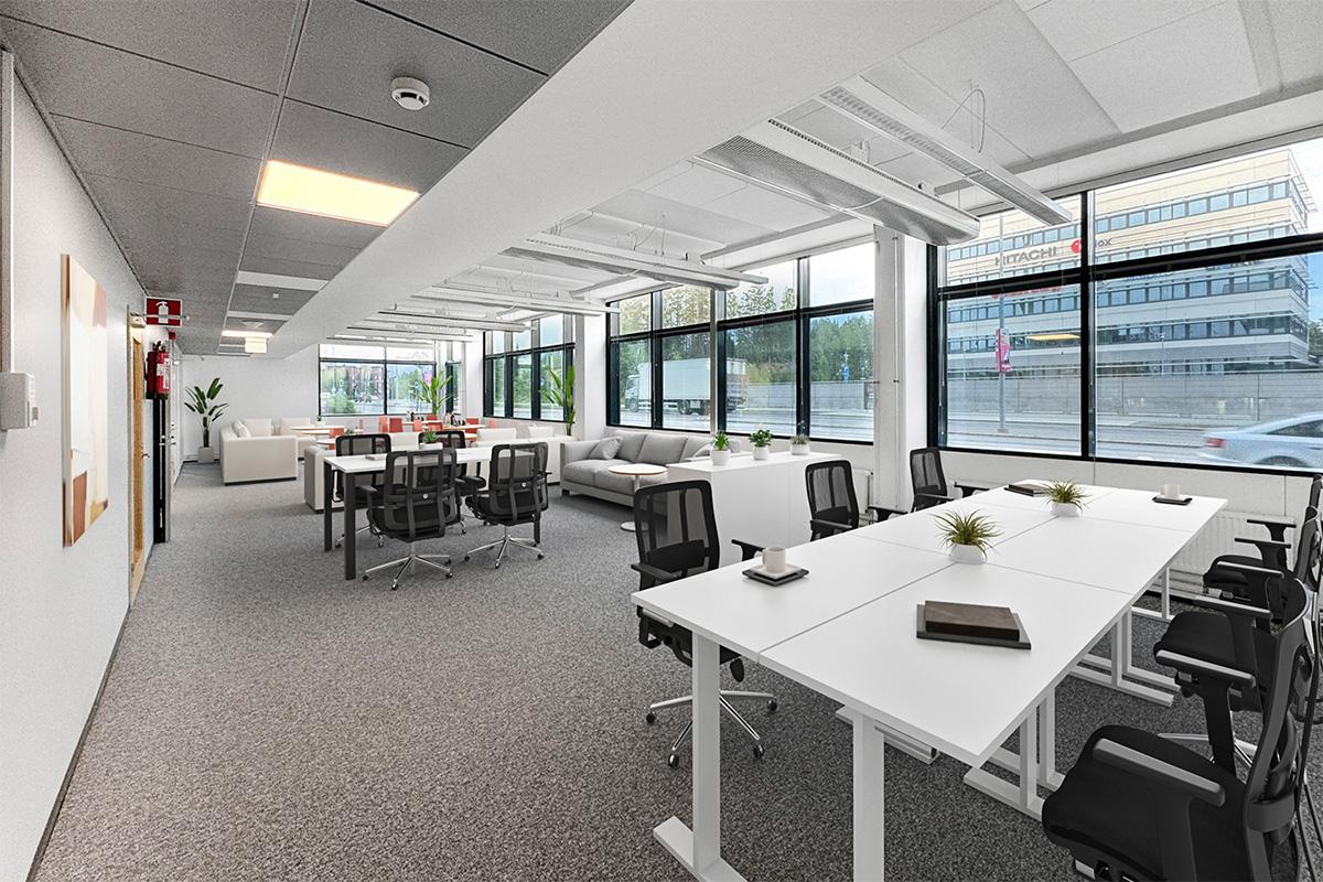 Insinöörinkatu 41 TAMPERE, 375m2, 1. kerros, Toimistotila