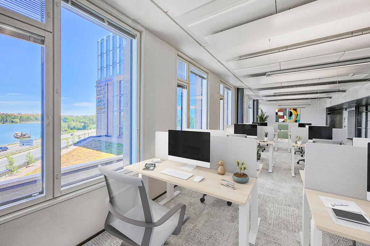 Energiakuja 3, 600m2, 5. kerros, Toimistotila