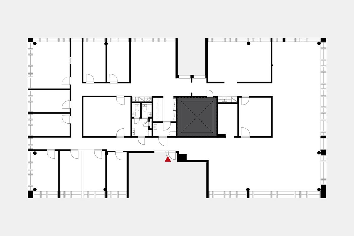 Energiakuja 3, 550m2, 8. kerros, Toimistotila