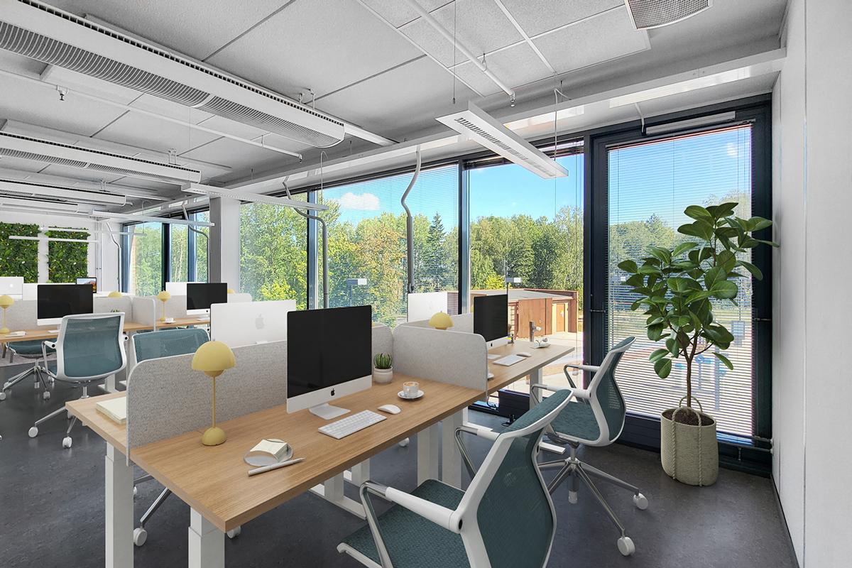 Vaisalantie 8, 1000m2, 2. kerros, Toimistotila