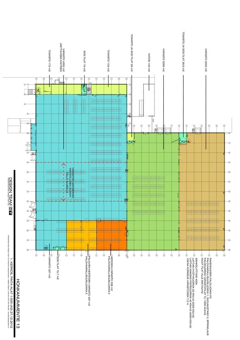 Honkanummentie 13, 10495m2, Koko rakennus, Varastotila