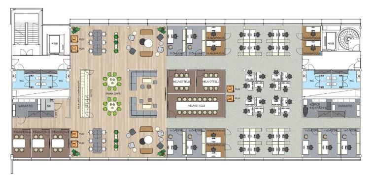 Niittytaival 13, 740m2, 3. kerros, Toimistotila
