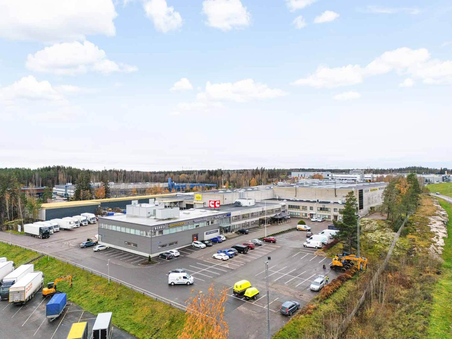 Ansatie 4, 706m2, 1. kerros, Liiketila