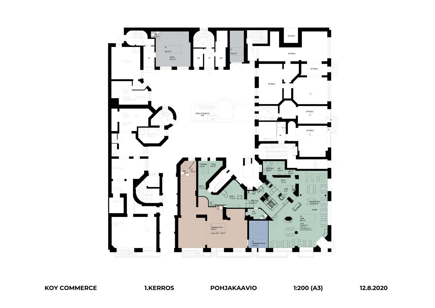 Hämeenkatu 17 TAMPERE, 451m2, , Toimistotila