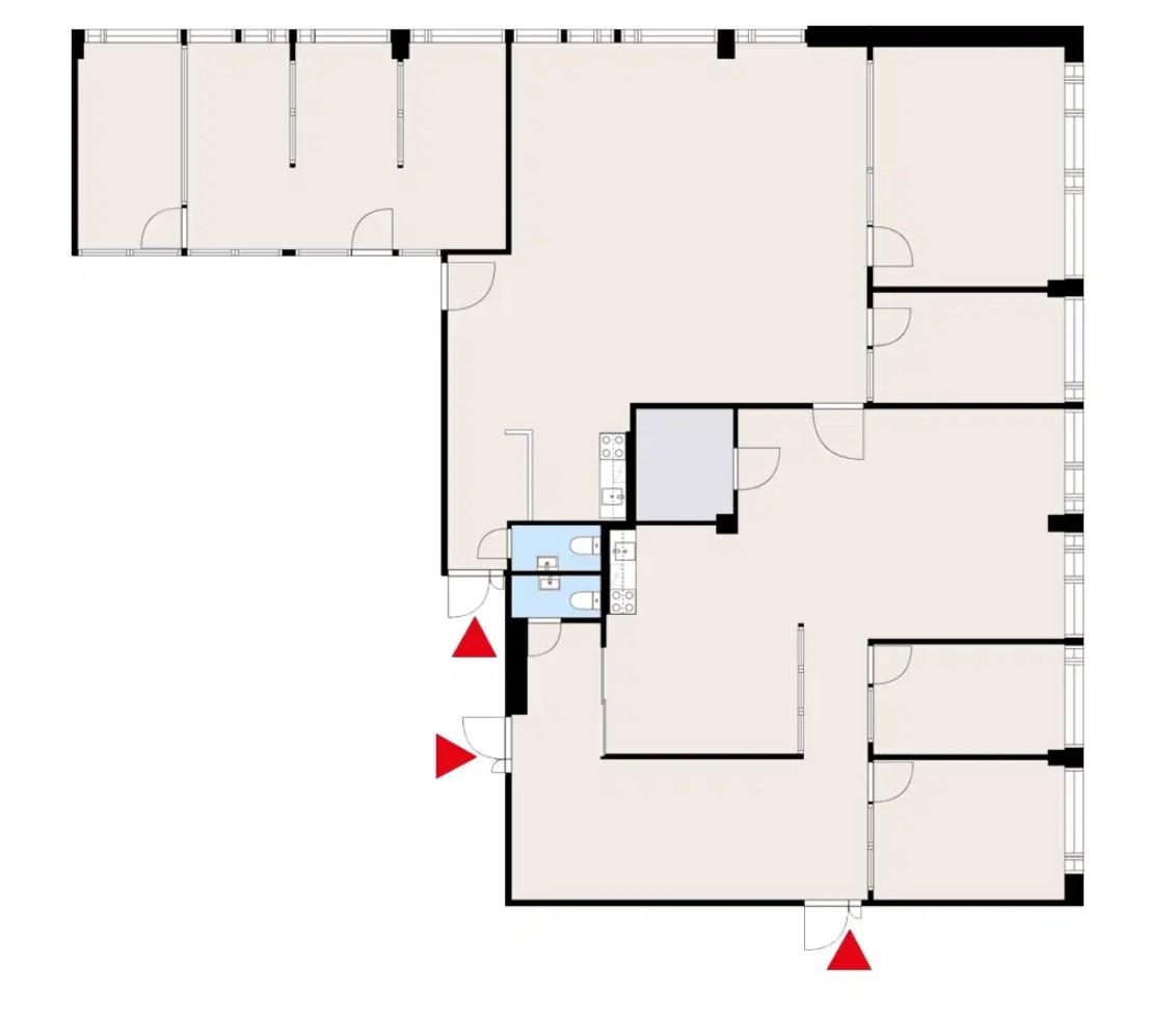 Teknobulevardi 3-5 E-talo, 297m2, 2. kerros, Varastotila