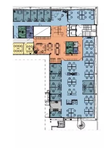 Lentäjäntie 1, 730m2, 3. kerros, Toimistotila