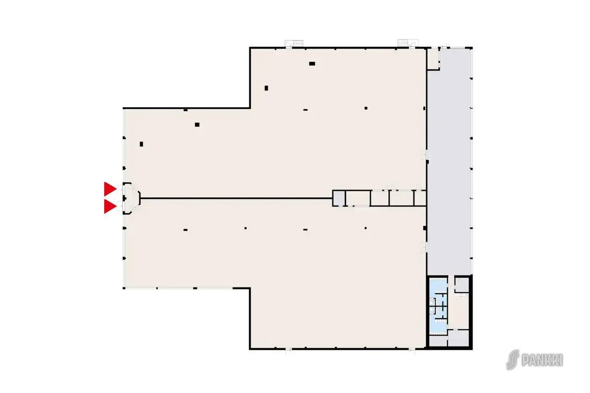 Biolinja 20 TURKU, 3510m2, Katutaso, Liiketila