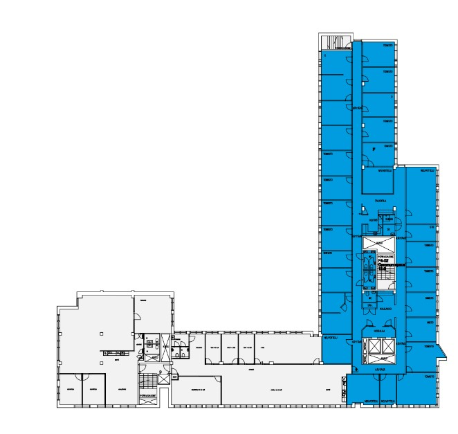 Pasilanraitio 5, 675m2, 4. kerros, Toimistotila