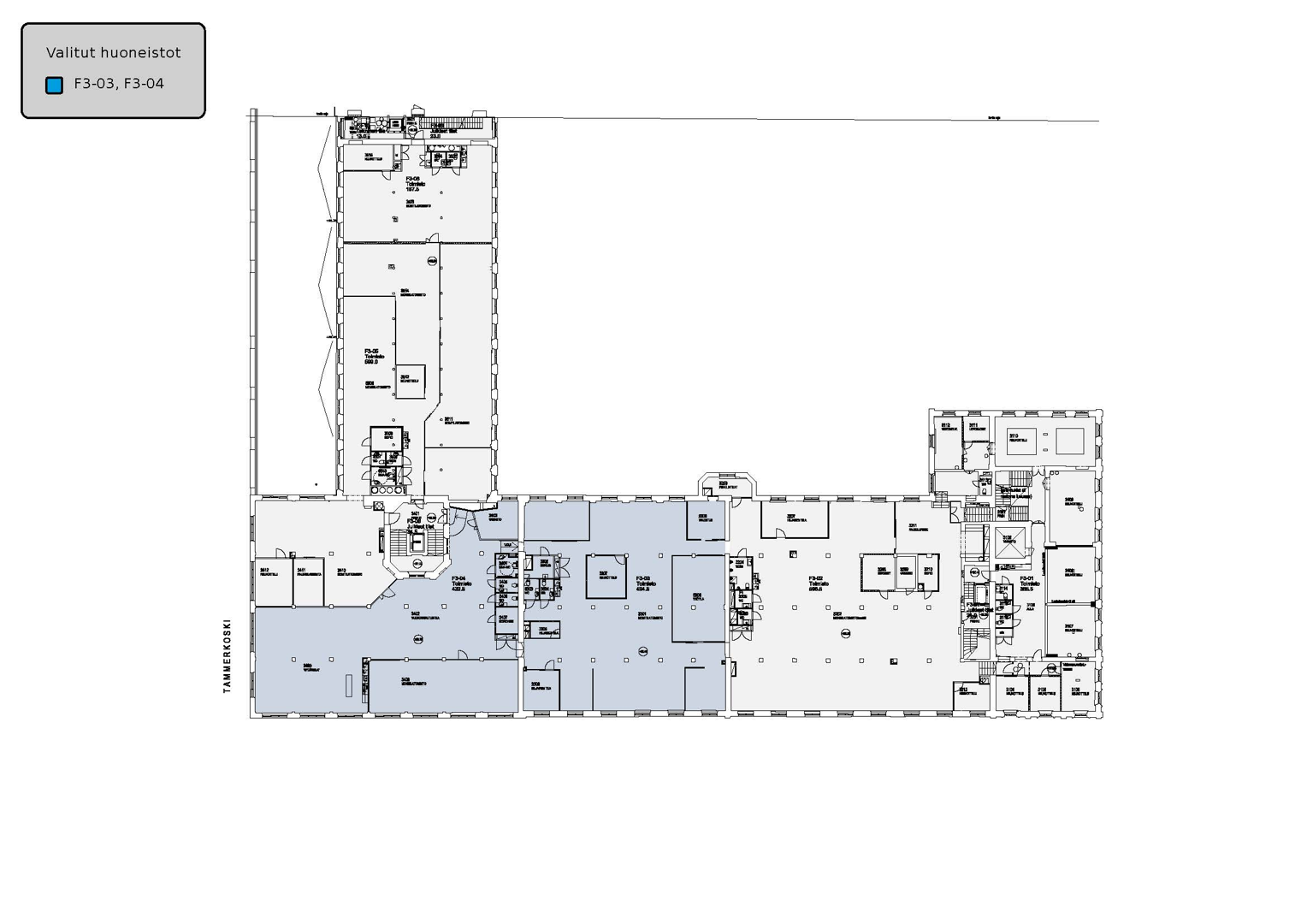 Kelloportinkatu 1 B TAMPERE, 927m2, 3. kerros, Toimistotila