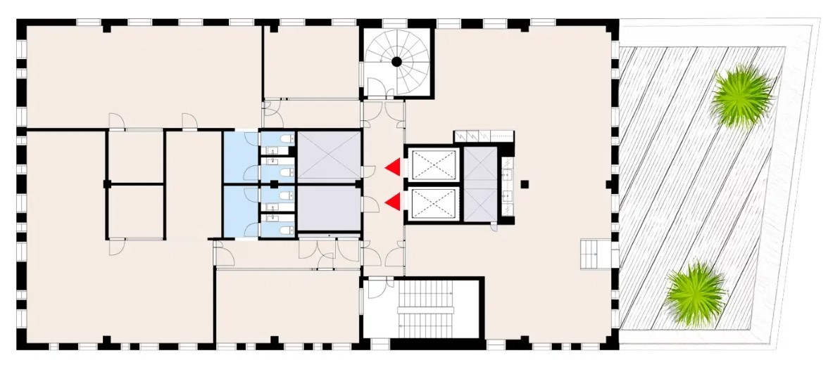 Peltokatu 26 TAMPERE, 419m2, 8. kerros, Toimistotila