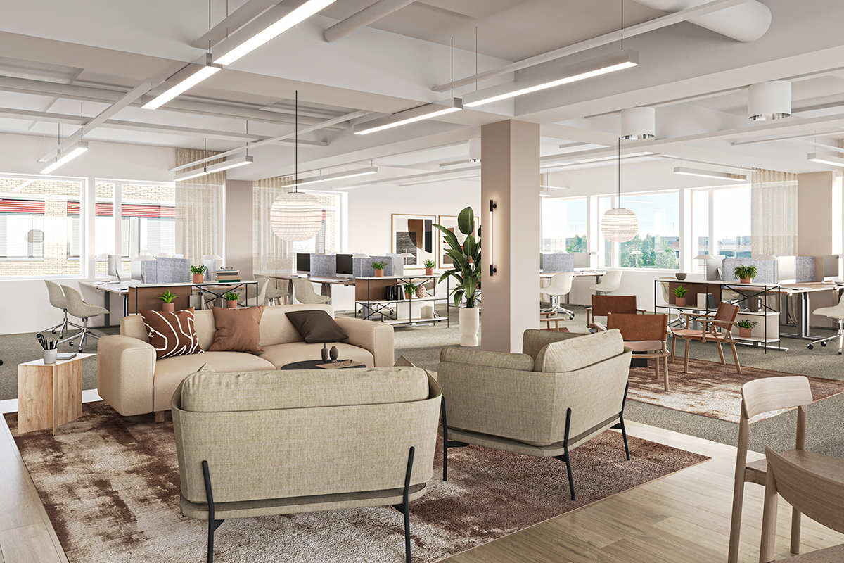 Atomitie 5, 276m2, 4. kerros, Toimistotila