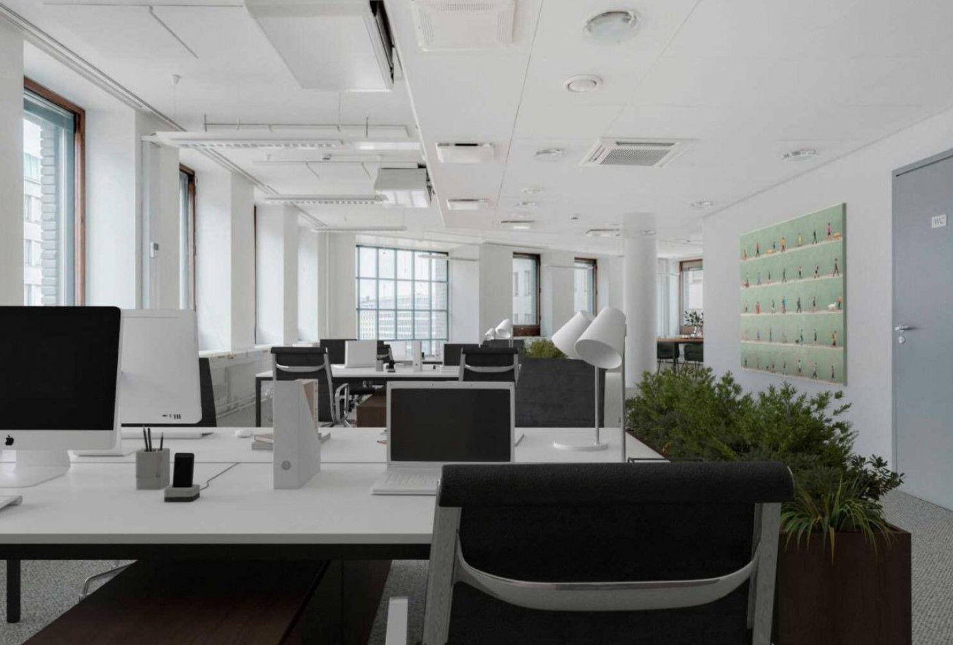 Kaisaniemenkatu 13, 157m2, 8. kerros, Toimistotila