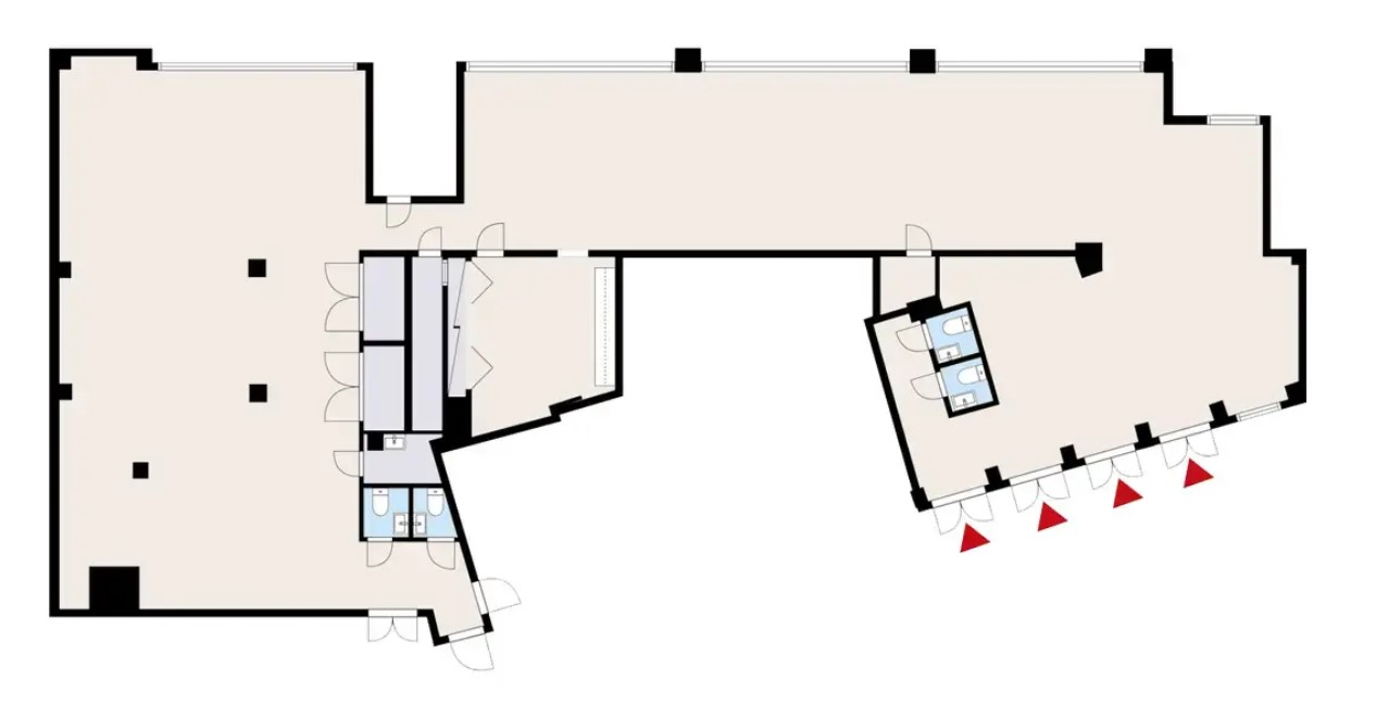 Maistraatinportti 1, 412m2, Katutaso, Toimistotila