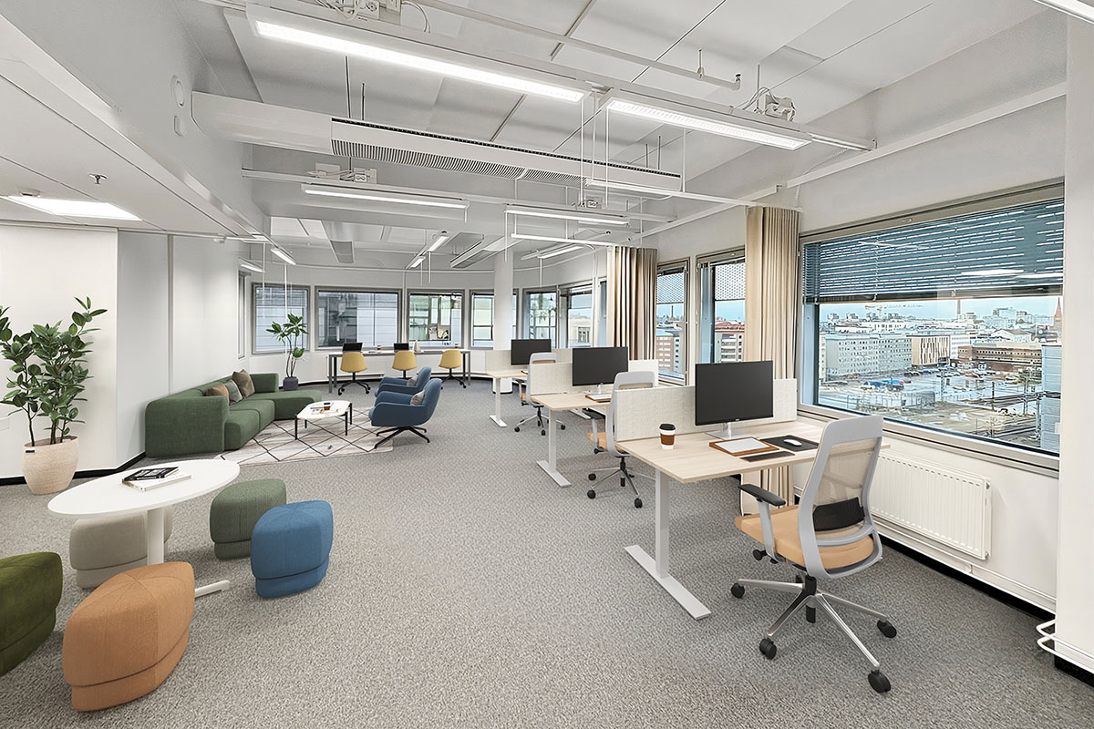 Kalevantie 2 D TAMPERE, 552m2, 7. kerros, Toimistotila