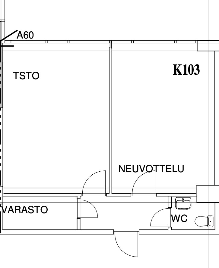 Mikonkatu 8, 50m2, 7. kerros, Toimistotila