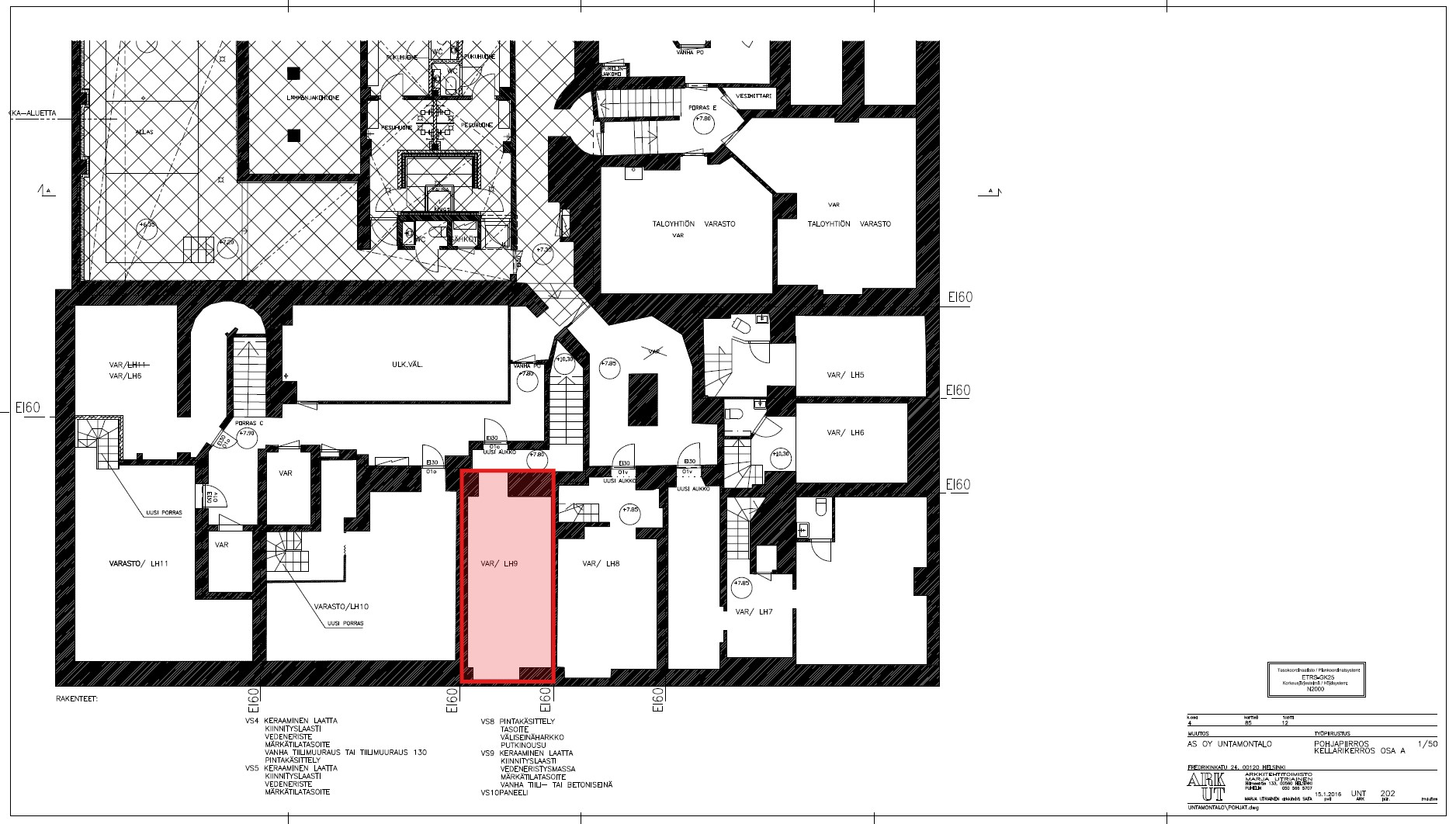 Uudenmaankatu 27, 96m2, Useita kerroksia, Liiketila