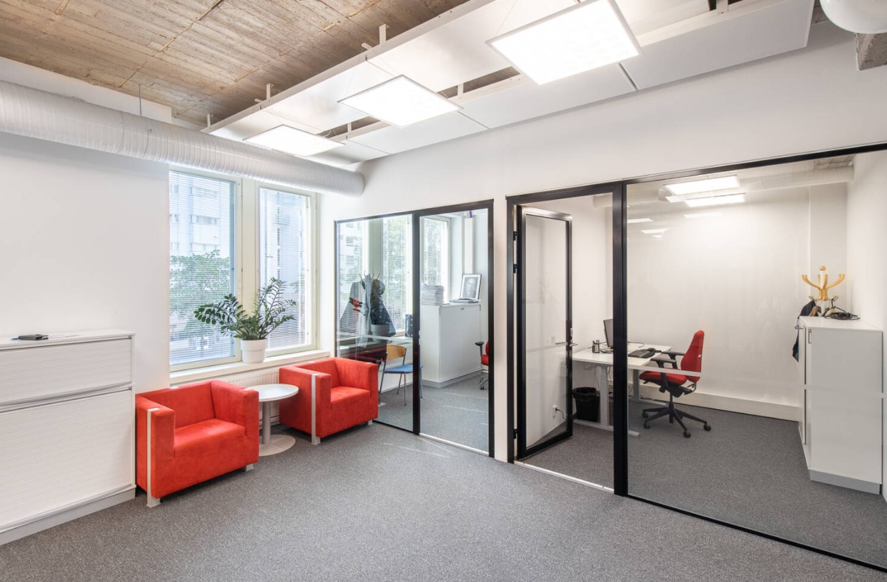 Fredrikinkatu 48, 650m2, 2. kerros, Toimistotila