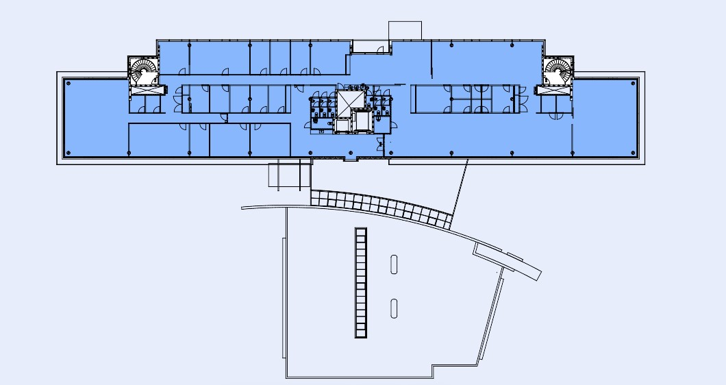 Keilaranta 5-7, 378m2, 4. kerros, Toimistotila