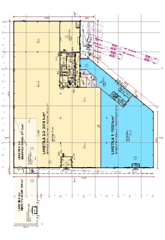 Täikönkatu 1, 1000m2, Katutaso, Liiketila
