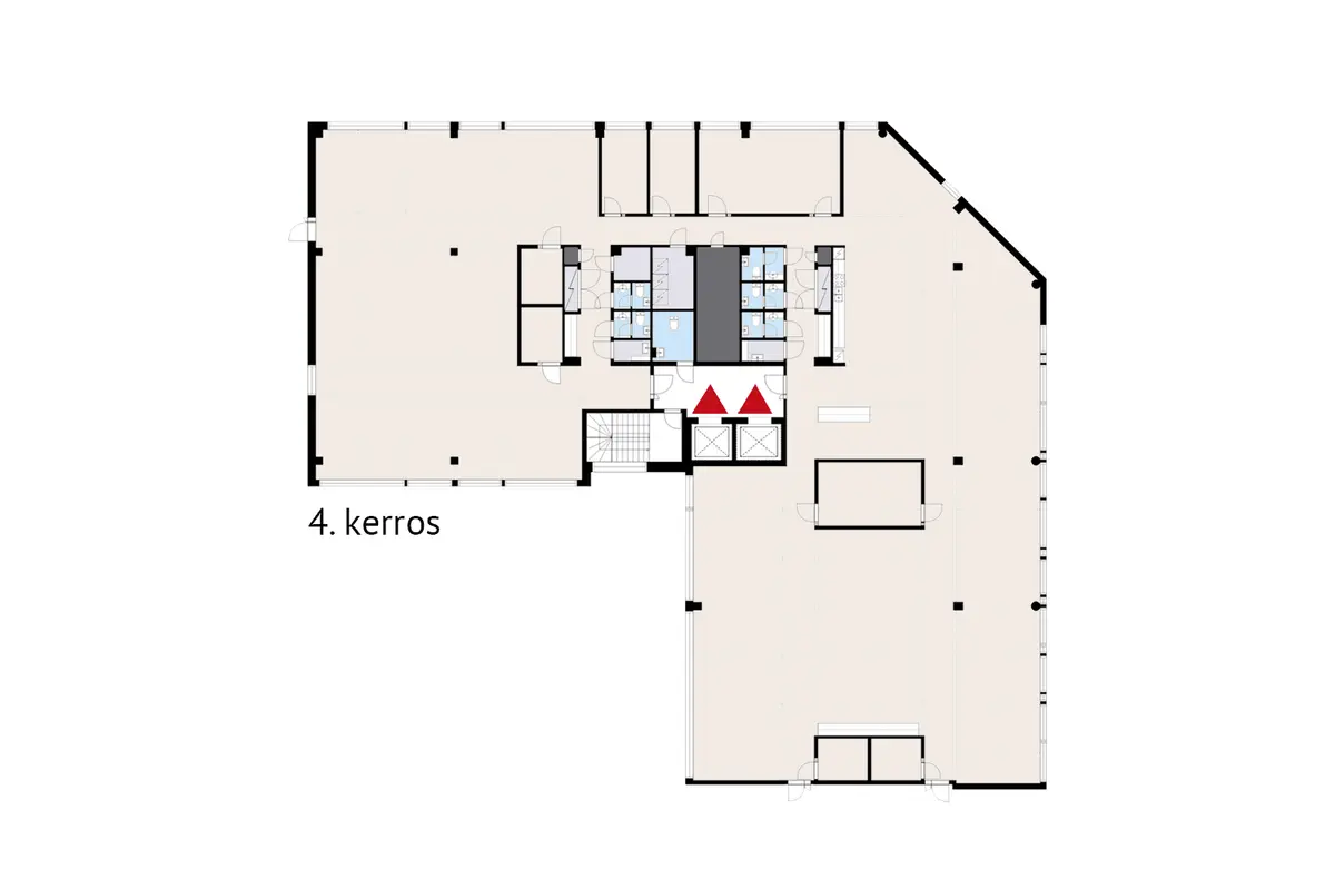 Linnoitustie 5, 1540m2, Useita kerroksia, Toimistotila