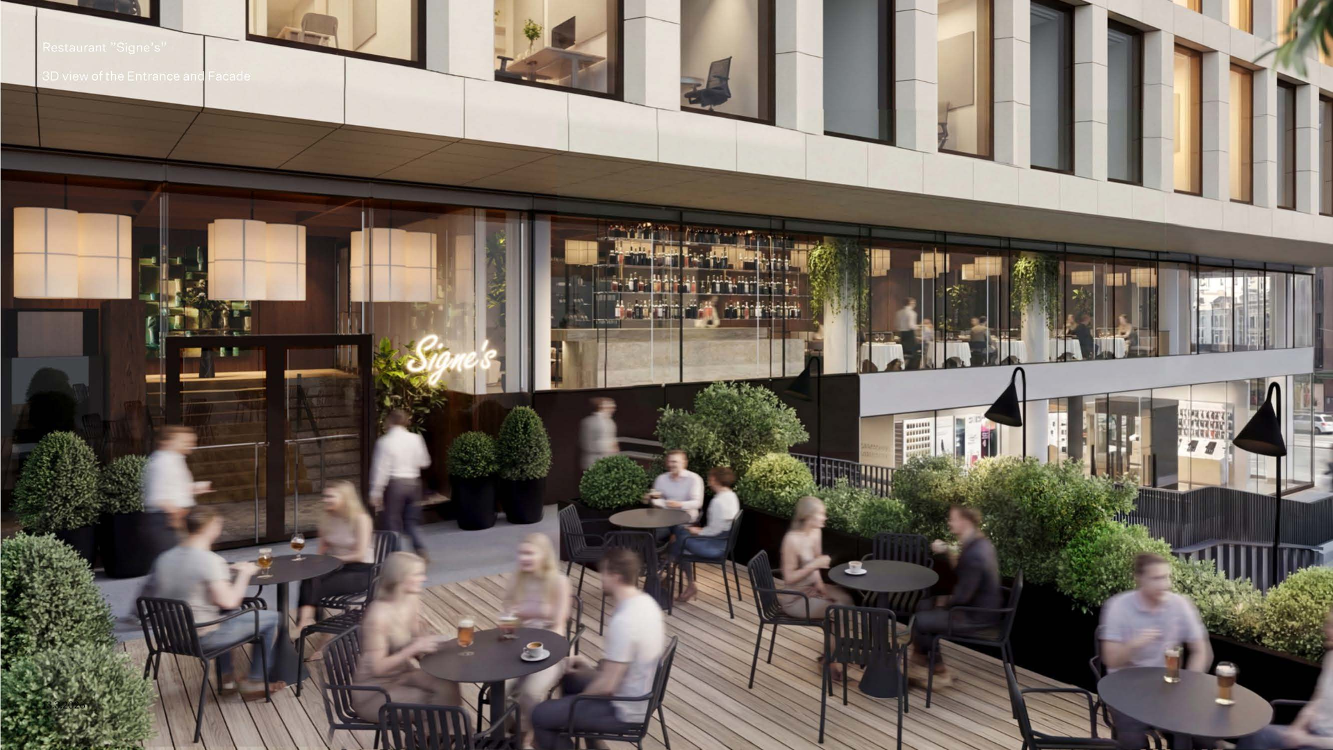 Mannerheimintie 14, 505m2, 2. kerros, Ravintolatila