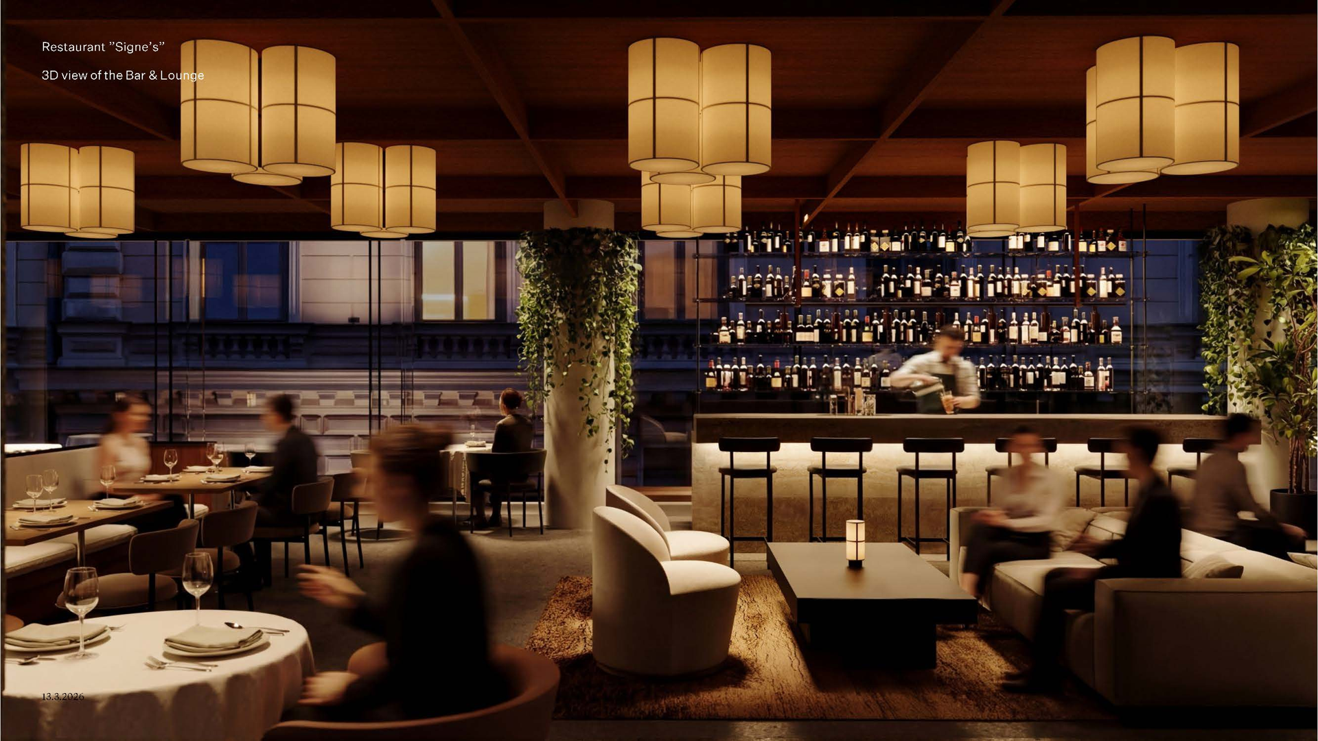 Mannerheimintie 14, 505m2, 2. kerros, Ravintolatila