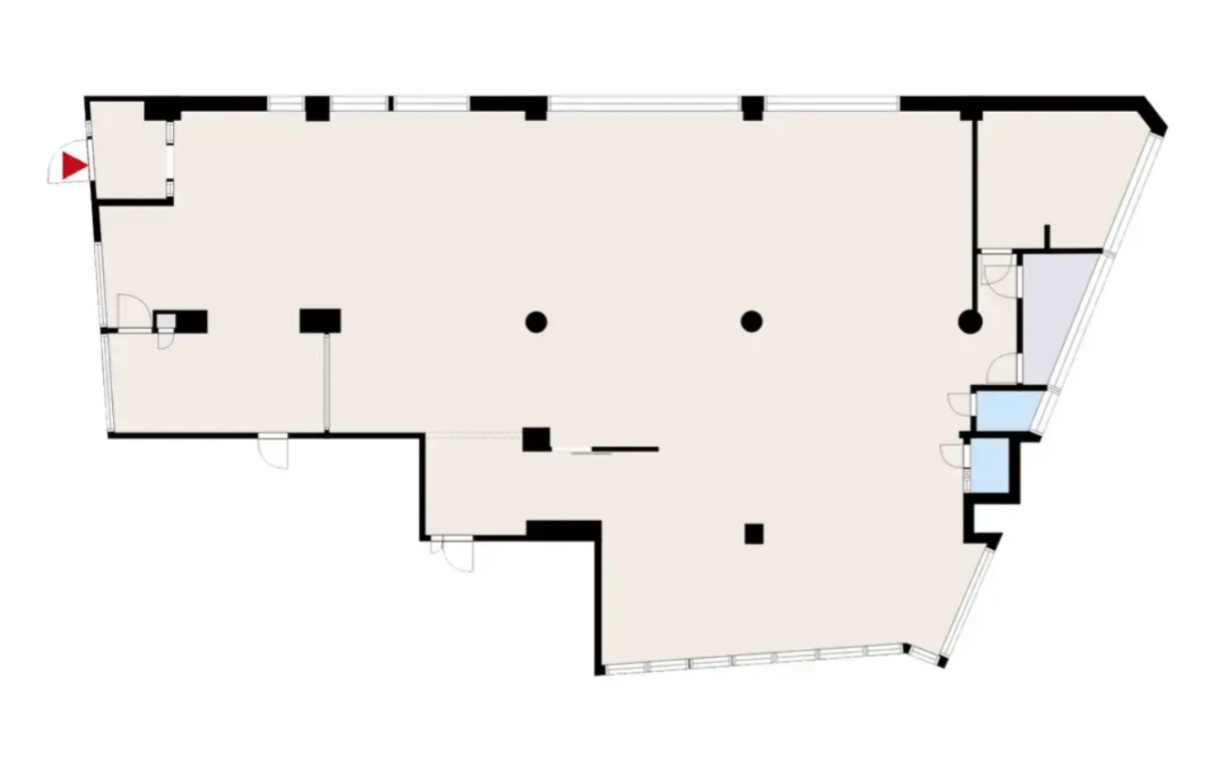 Siltasaarenkatu 16, 318m2, 1. kerros, Liiketila