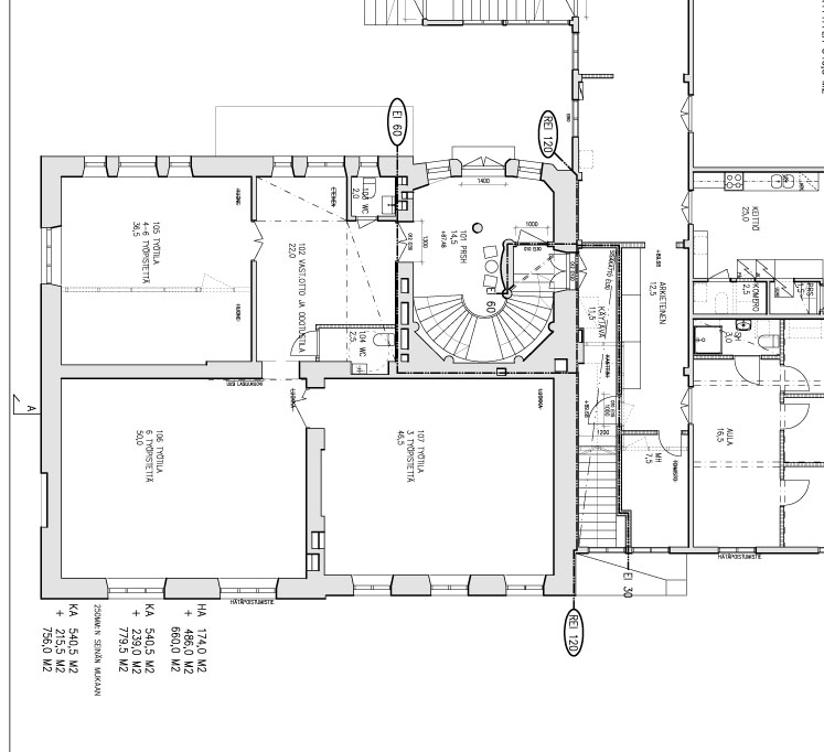 Turuntie 2 HÄMEENLINNA, 522m2, Useita kerroksia, Toimistotila