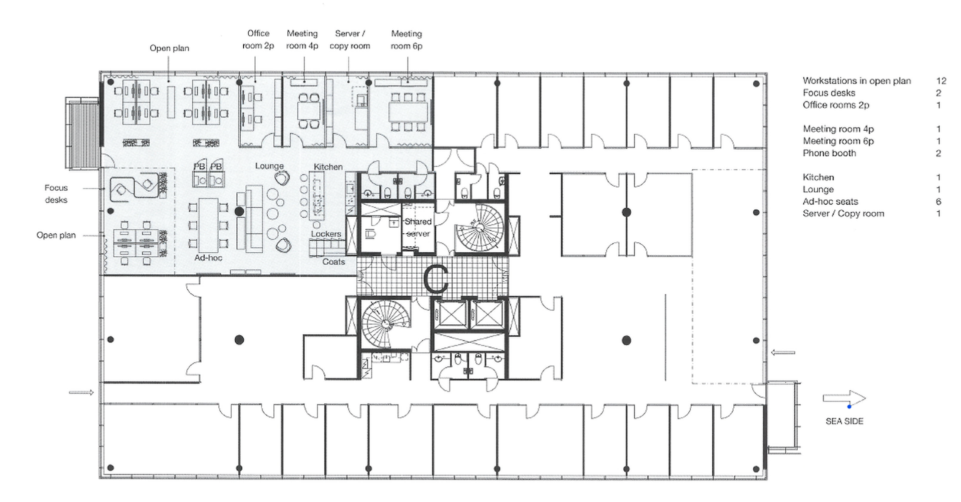 Keilaranta 17 C, 245m2, 3. kerros, Toimistotila