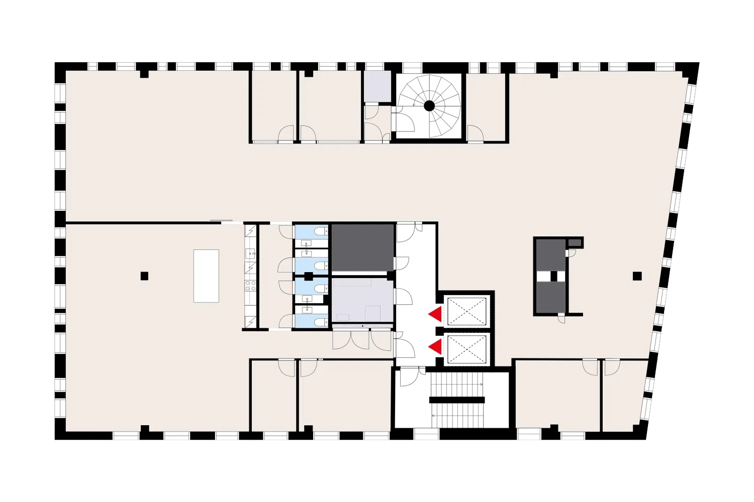 Peltokatu 26 TAMPERE, 528m2, 8. kerros, Toimistotila