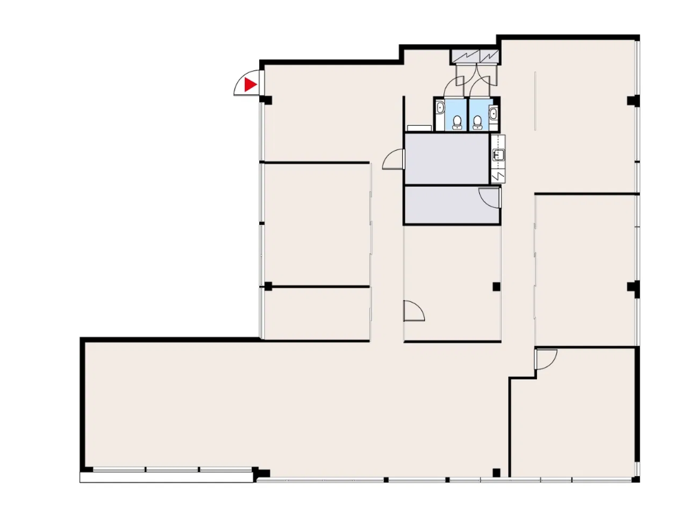 Vaisalantie 2, 309m2, 3. kerros, Toimistotila