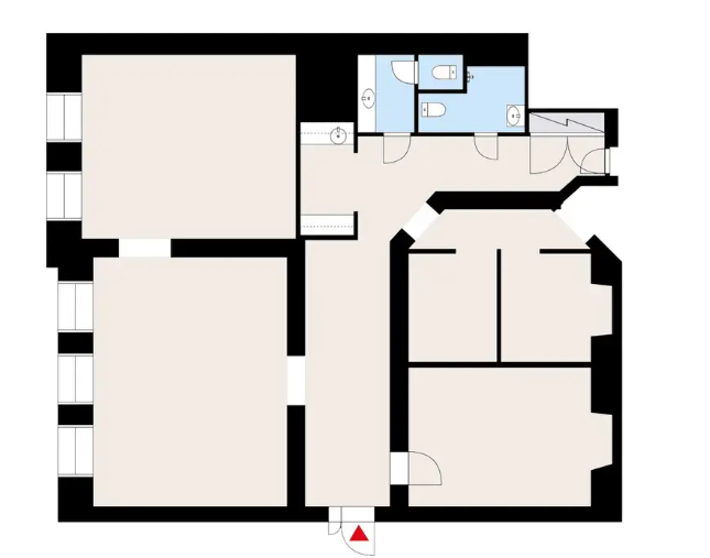 Annankatu 27, 137m2, 1. kerros, Liiketila